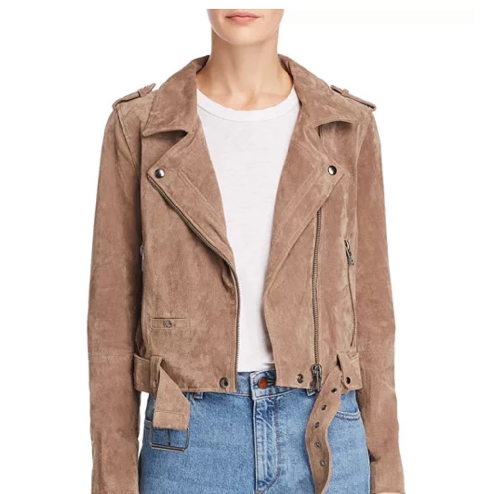 BLANK NYC Suede Brown jacket